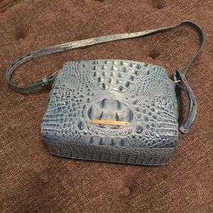Brahmin ‘Carrie’ croc embossed leather cross-body